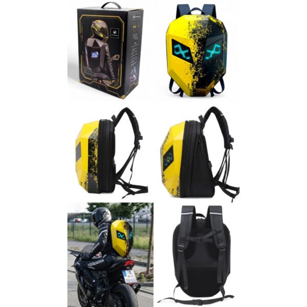 LED Hard Shell Backpack for Travel BSBmart (3) LED Hard Shell Backpack for Travel BSBmart