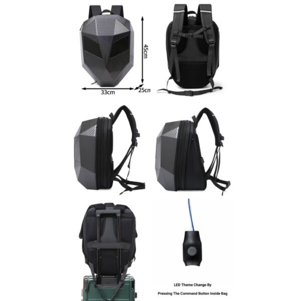 LED Hard Shell Backpack for Travel BSBmart (9) LED Hard Shell Backpack for Travel BSBmart