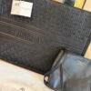 Midnight Monogram Large Carry Tote with Pouch