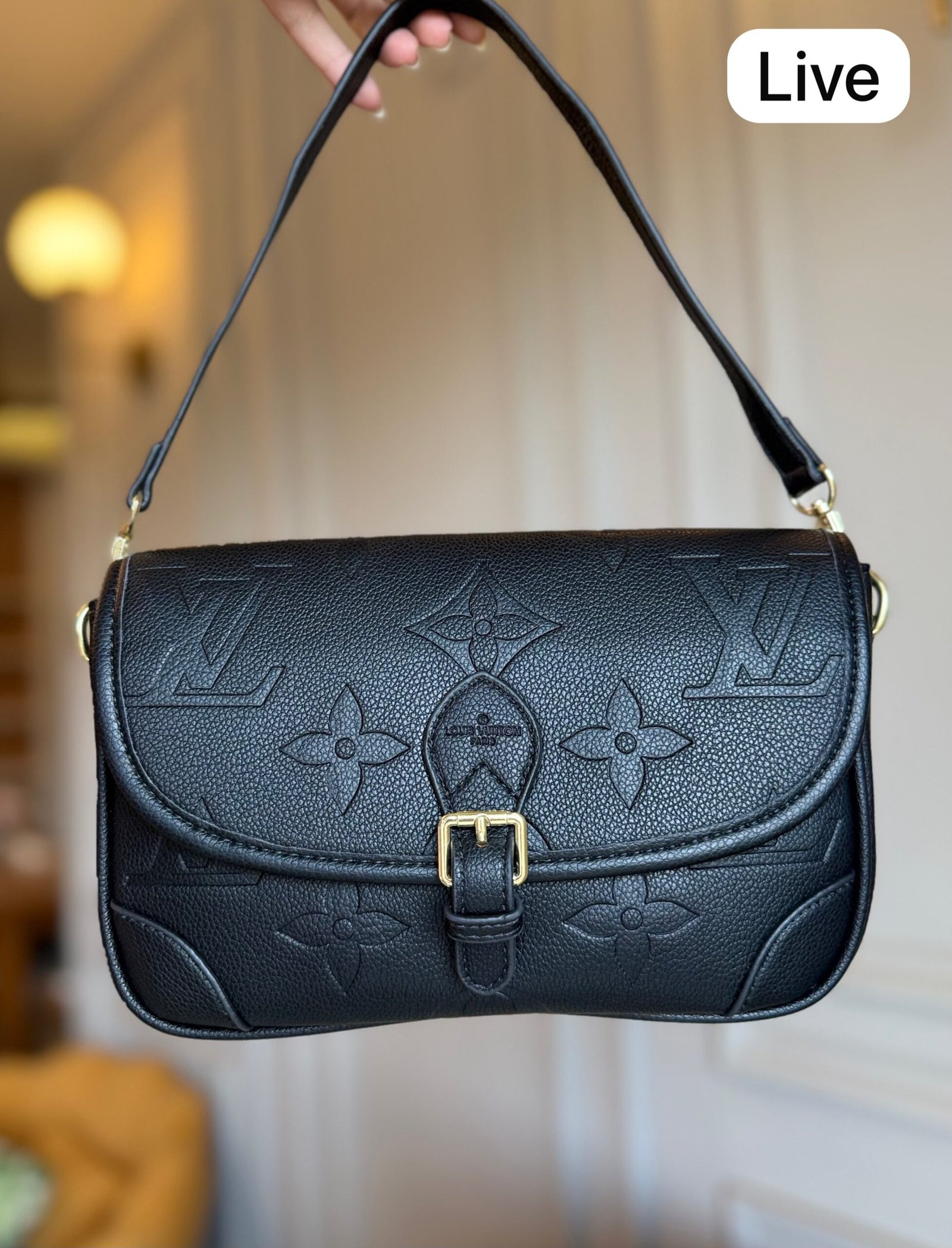 Monogram Shoulder Handbag for Women BSBmart