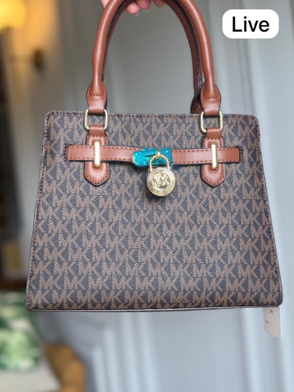 Refined Lock Satchel Bag for Women | BSBmart