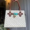 Refined Lock Satchel Bag for Women | BSBmart