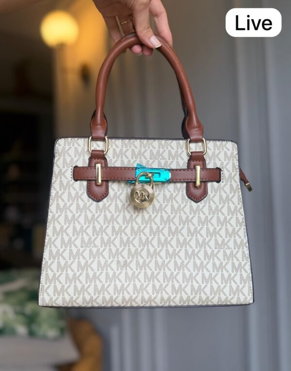 Refined Lock Satchel Bag for Women | BSBmart