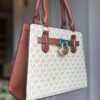Refined Lock Satchel Bag for Women BSBmart