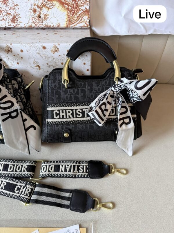 Ribbon Detail Handheld Bag for Women BSBmart