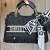 Ribbon Detail Handheld Bag for Women BSBmart