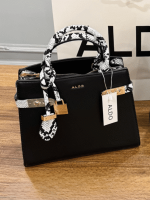 Snakeskin Pattern Handbag for Women BSBmart