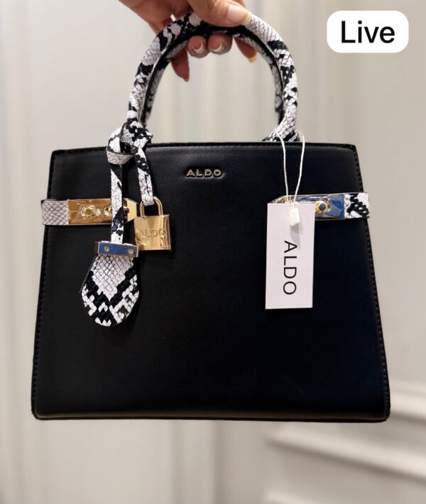 Snakeskin Pattern Handbag for Women BSBmart
