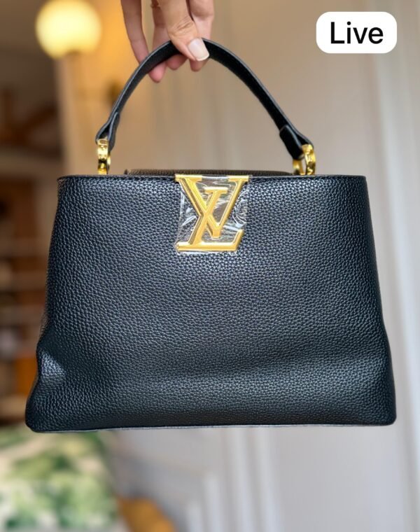 Top Handle Lock Handbag for Women | BSBmart