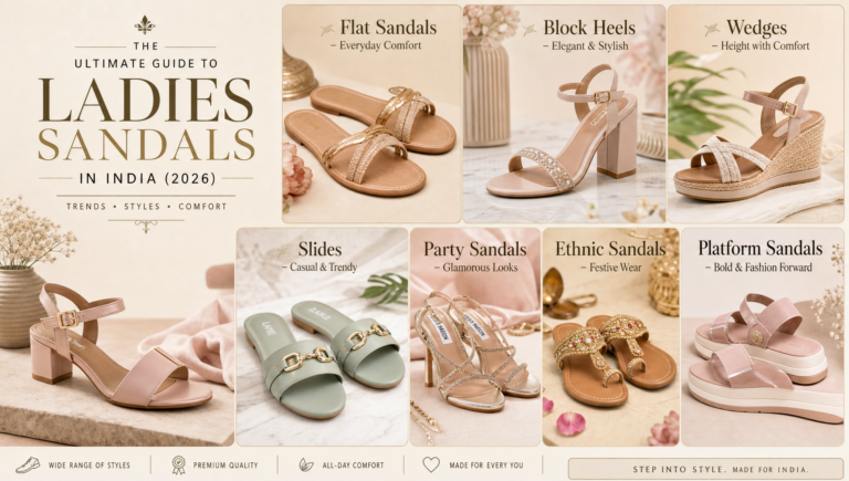 Women's Footwear Guide (2026) Types, Trends & Buying Tips