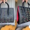 Black and Gold Top Handle Handbag BSBmart