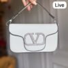 Black and White Shoulder Bag for Women BSBmart