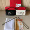 Black and White Shoulder Bag for Women BSBmart