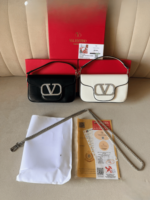 Black and White Shoulder Bag for Women BSBmart