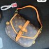 Brown Beige Saddle Handbag for Women BSBmart (3) Brown Beige Saddle Handbag for Women BSBmart