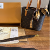 Brown Ribbon Accent Tote Bag for Women | BSBmart