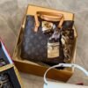 Brown Ribbon Accent Tote Bag for Women | BSBmart