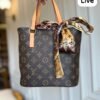 Brown Ribbon Accent Tote Bag for Women | BSBmart
