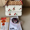 Cherry Print Shoulder Bag for Women | BSBmart