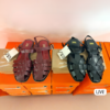 Fisherman Flat Sandals for Women Black & Maroon