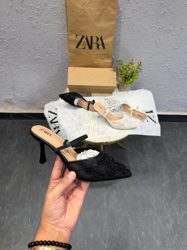Floral Slingback Heels for Women | BSBmart