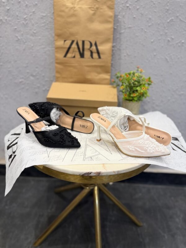 Floral Slingback Heels for Women | BSBmart
