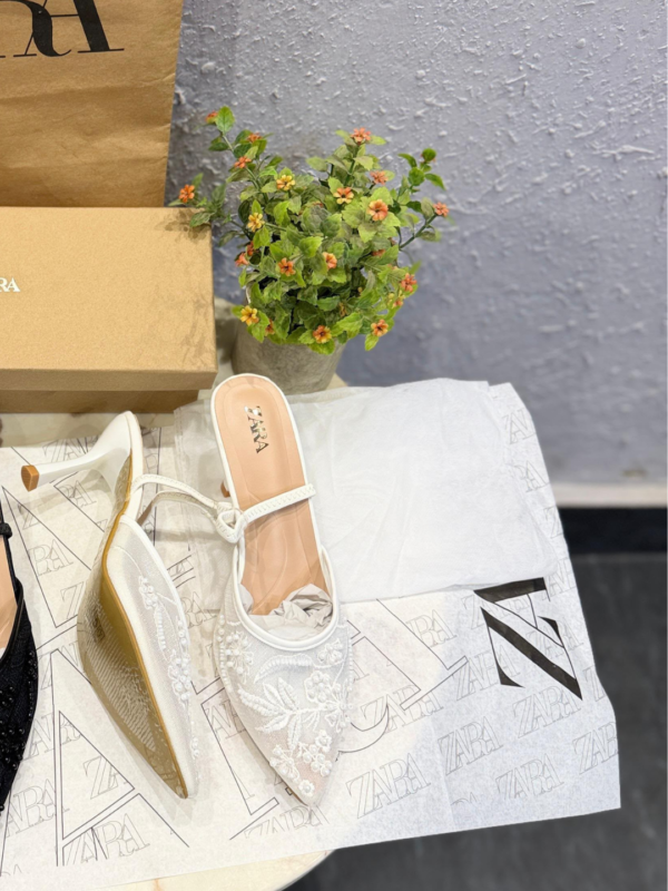 Floral Slingback Heels for Women | BSBmart