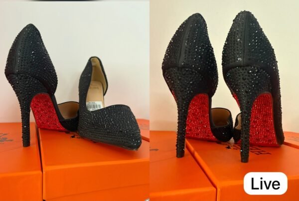 Full Studded Women Heels with Bold Style BSBmart