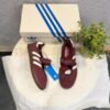 Maroon Mary Jane Sneakers for Women | BSBmart