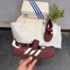 Maroon Mary Jane Sneakers for Women | BSBmart