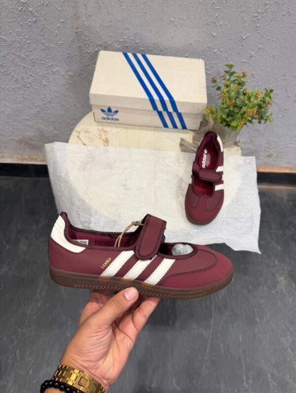 Maroon Mary Jane Sneakers for Women | BSBmart