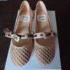 Mesh Ballet Flats for Women Elegant Two-Tone Style