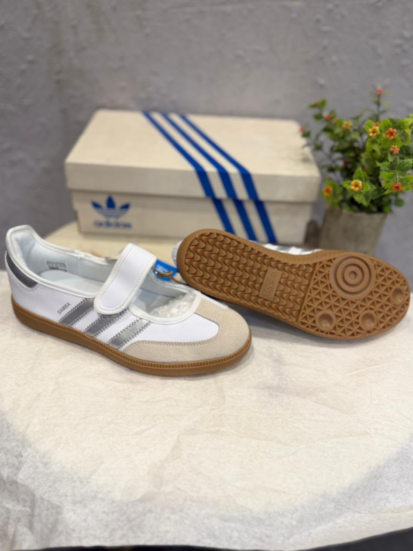 White Metallic Mary Jane Sneakers for Women | BSBmart