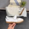 White Metallic Mary Jane Sneakers for Women | BSBmart