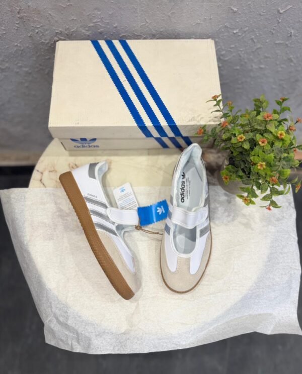 White Metallic Mary Jane Sneakers for Women | BSBmart