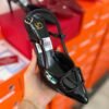 Women Slingback Pumps in Black & Maroon BSBmart