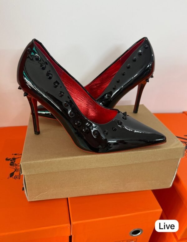 Women Stiletto Pumps with Studded Detail BSBmart