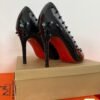 Women Stiletto Pumps with Studded Detail BSBmart