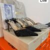 Black & Silver Crystal Heels for Women BSBmart (4) Black & Silver Crystal Heels for Women | BSBmart