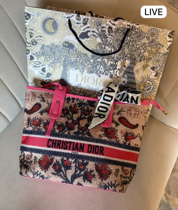 Canvas Tote Bag for Women with Ribbon BSBmart