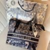 Canvas Tote Bag for Women with Ribbon BSBmart