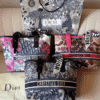 Canvas Tote Bag for Women with Ribbon BSBmart