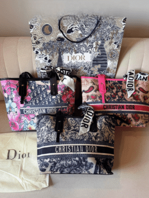 Canvas Tote Bag for Women with Ribbon BSBmart