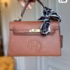 Faux Leather Kelly Style Handbag for Women | BSBmart
