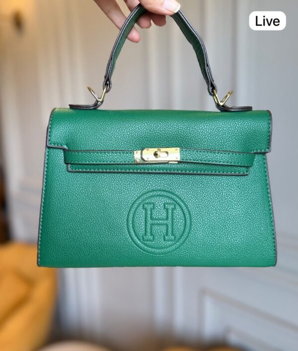 Faux Leather Kelly Style Handbag for Women | BSBmart