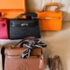 Faux Leather Kelly Style Handbag for Women | BSBmart