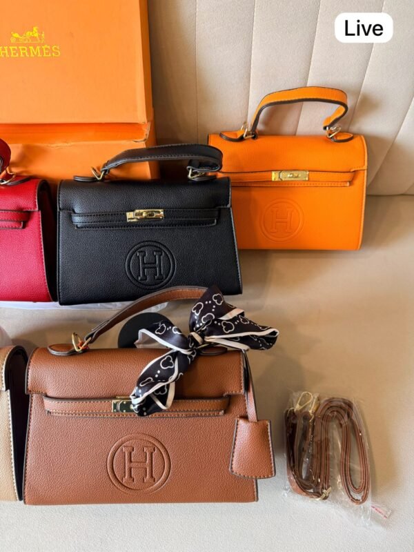 Faux Leather Kelly Style Handbag for Women | BSBmart