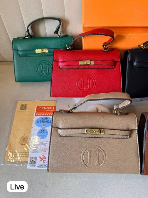 Faux Leather Kelly Style Handbag for Women | BSBmart