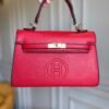 Faux Leather Kelly Style Handbag for Women | BSBmart