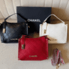 Faux Leather Side-Lock Zipper Bag for Women | BSBmart